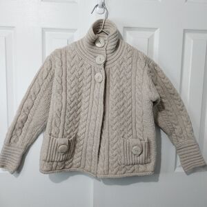 Aran Crafts 100% Merion Wool‎ Sweater, Size M
